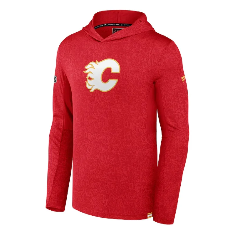 Fanatics - Men's Calgary Flames Authentic Pro Lightweight Pullover Hoodie (00IC 0484 2C 02W)