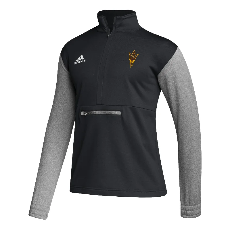 ASU Team Issue 1/4 Zip BLK/GRY