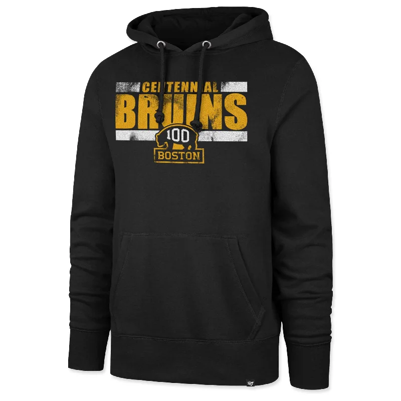 Bruins Black Centennial Hood