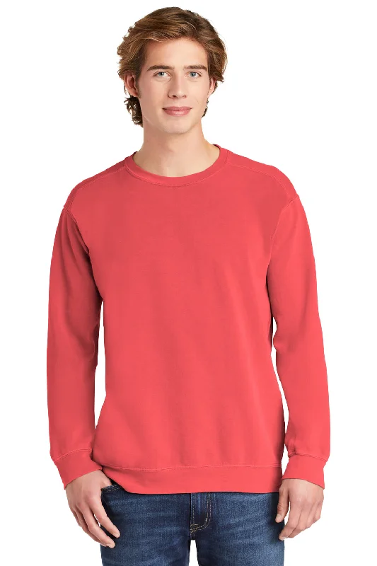 Comfort Colors Mens Crewneck Sweatshirt - Watermelon Pink