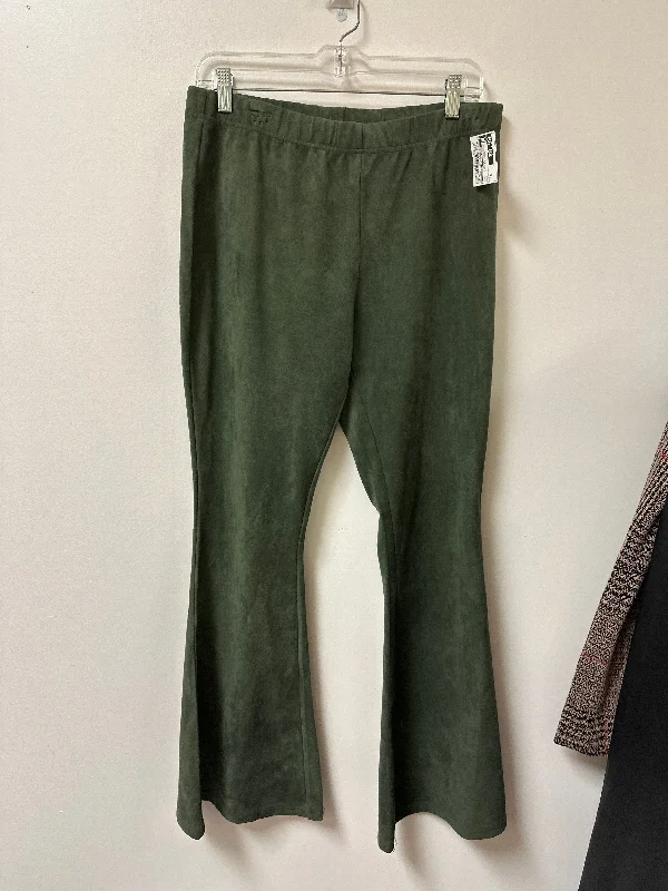 Pants Leggings By Clothes Mentor In Green, Size: M