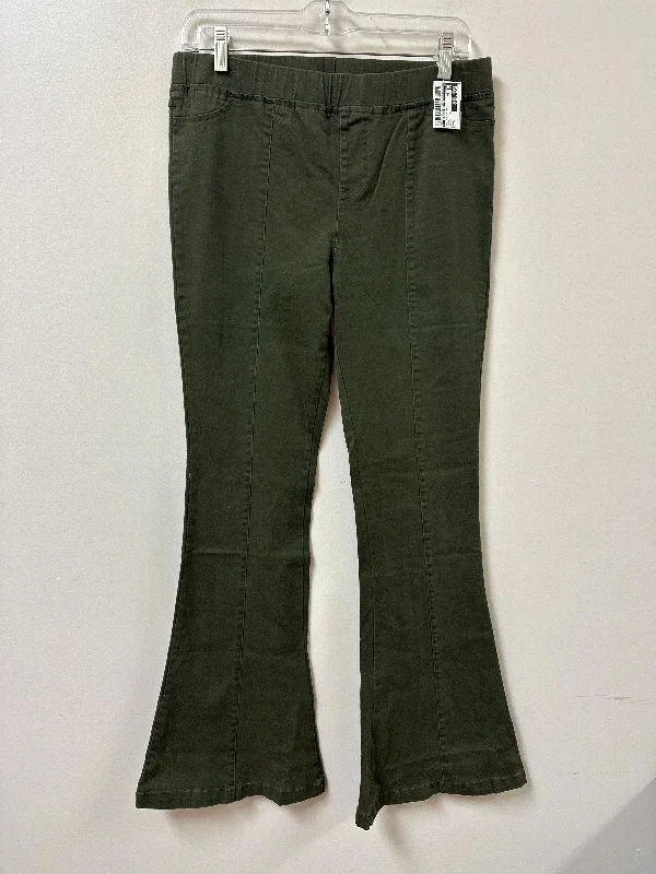 Pants Leggings By Clothes Mentor In Green, Size: L