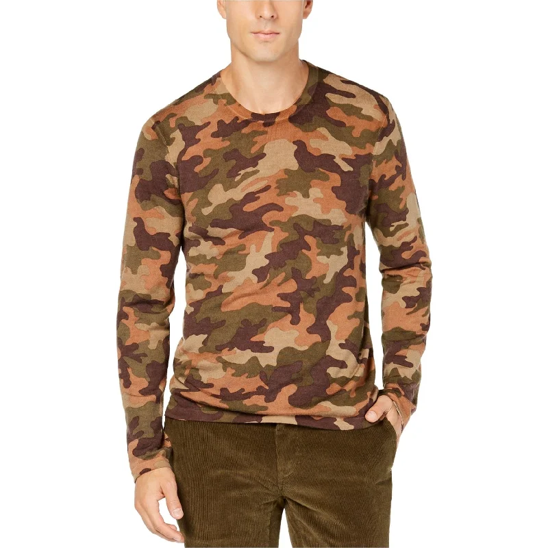 Michael Kors Mens Camo Pullover Sweater