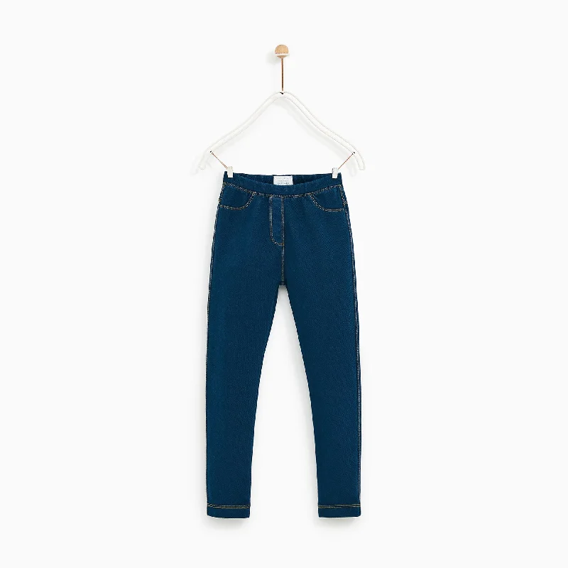 ZR - Kids 'Blue' Basic Skinny Jegging ZR483