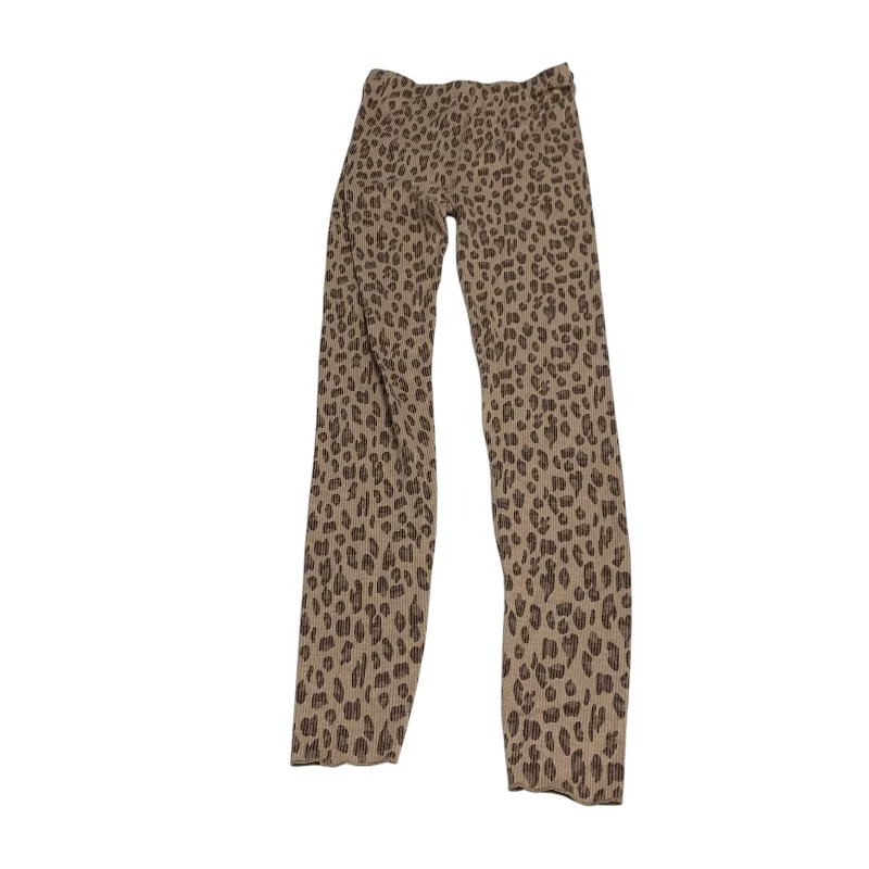 Pants Leggings By Anthropologie In Animal Print, Size: Xs