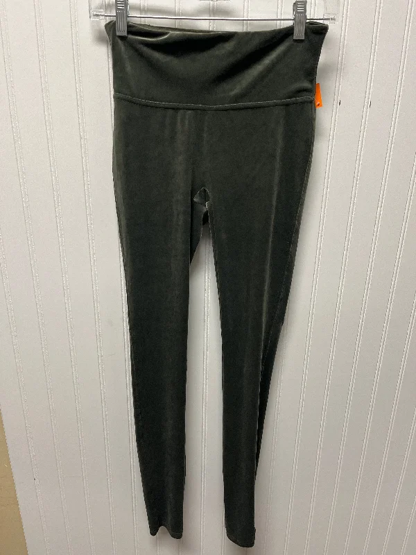 Pants Leggings By Spanx In Green, Size: Sp