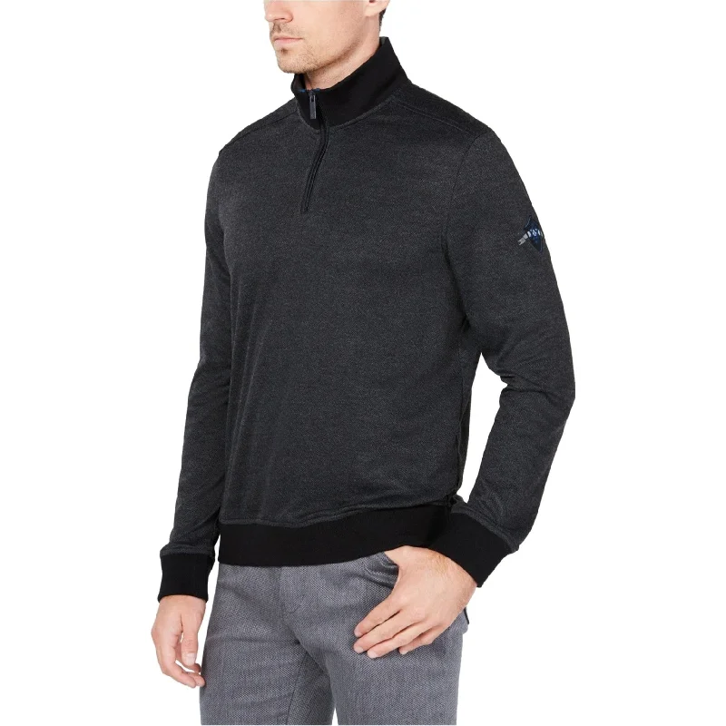 Ryan Seacrest Mens Quarter-Zip Pullover Sweater