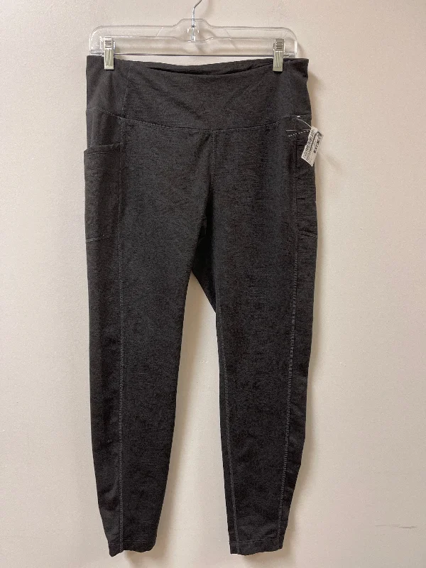 Pants Leggings By Mondetta In Grey, Size: L