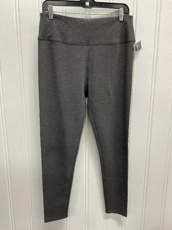 Pants Leggings By Soft Surroundings In Grey, Size: M