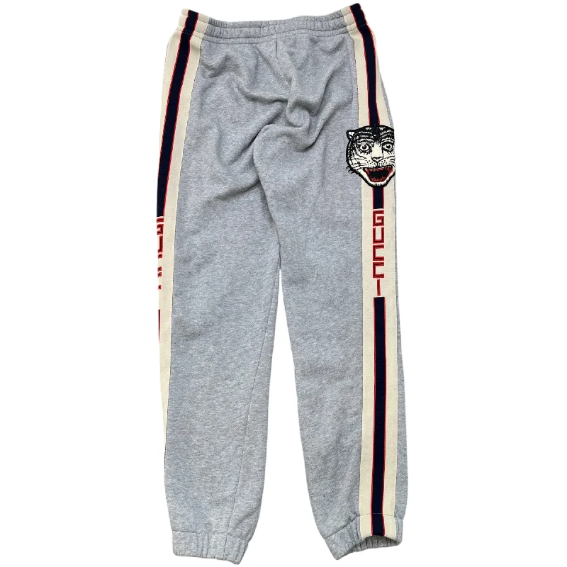 Men's Tape Logo Joggers Grey Size XS