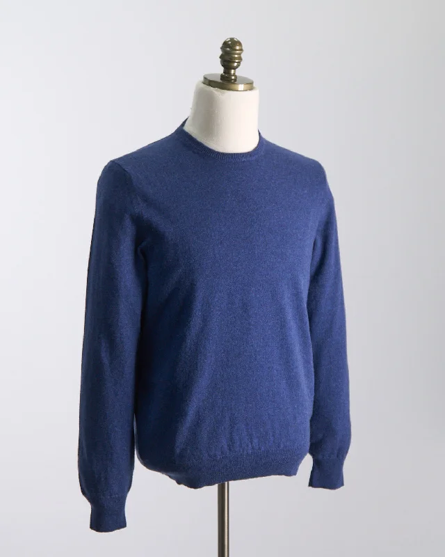 100% Cashmere Girocollo Punto Rasato Sweater