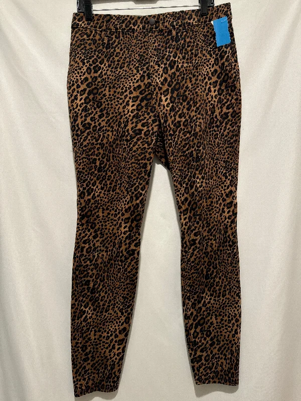 Pants Leggings By Time And Tru In Animal Print, Size: Xl