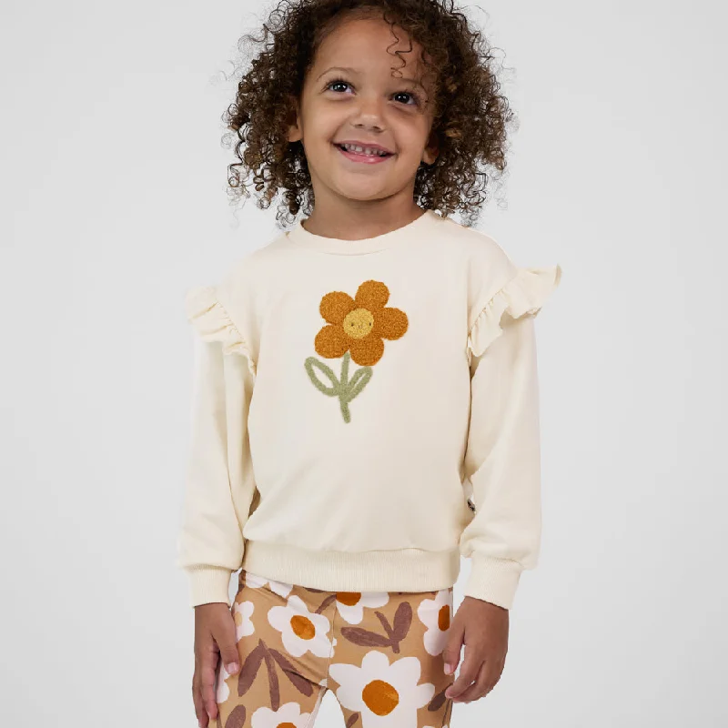 Daisy Flutter Crewneck