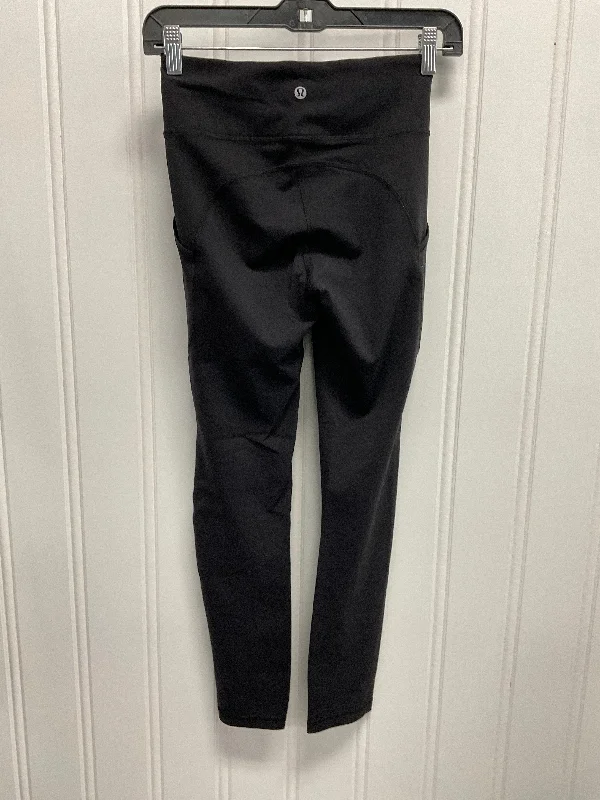 Athletic Leggings By Lululemon In Black, Size:S