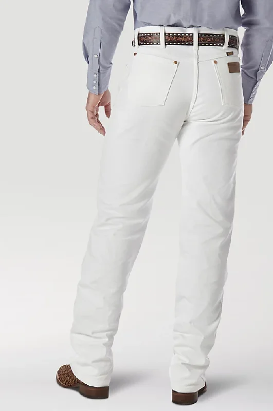 Wrangler Cowboy Cut Regular Fit White Style 13MWZWI