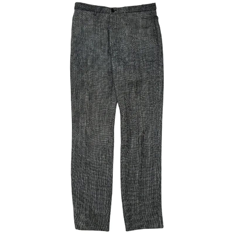 Men's Tweed Trousers Grey Size IT 44 / UK 28