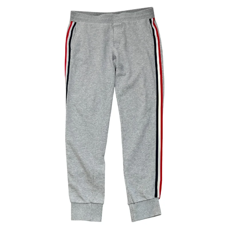 Men's Tape Logo Joggers Grey Size L