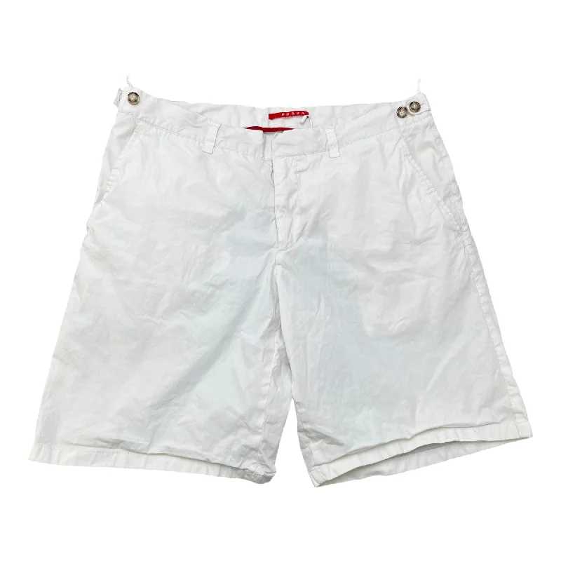 Men's Plain Shorts White Size IT 52 / UK 36