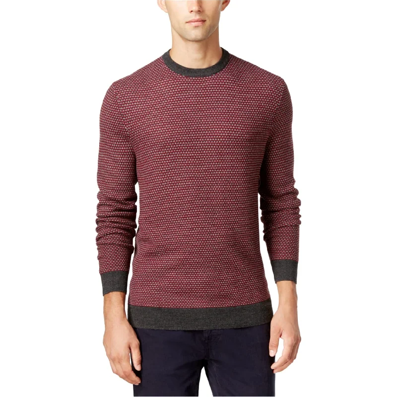 Club Room Mens Geo Jacquard Pullover Sweater