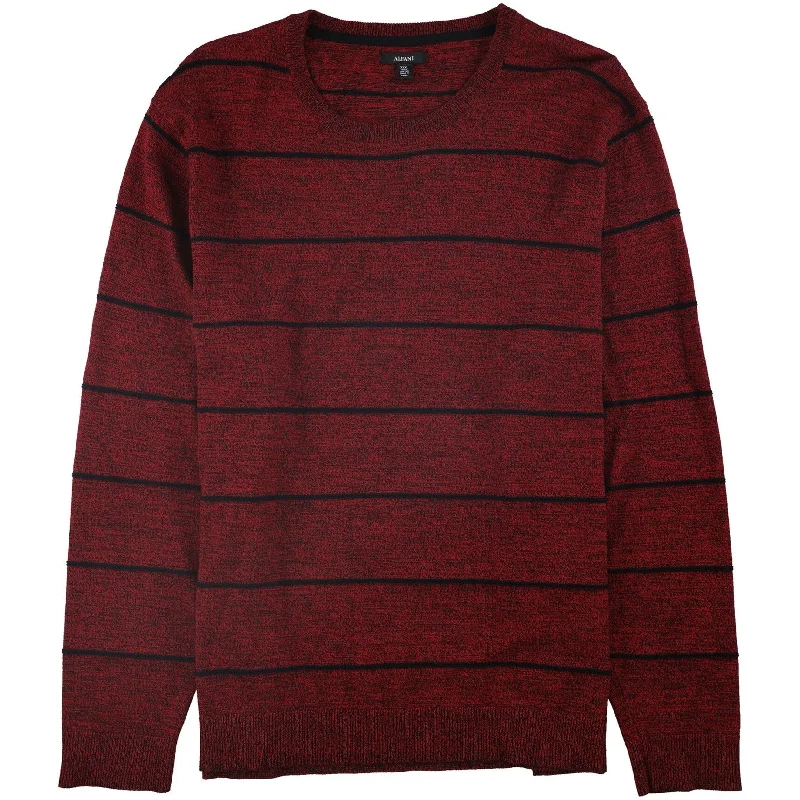 Alfani Mens Stripe Pullover Sweater