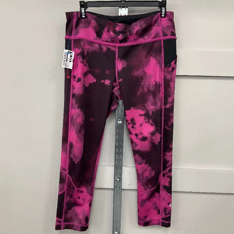 ATHLETIC LEGGINGS by LULULEMON In PINK, Size: 8