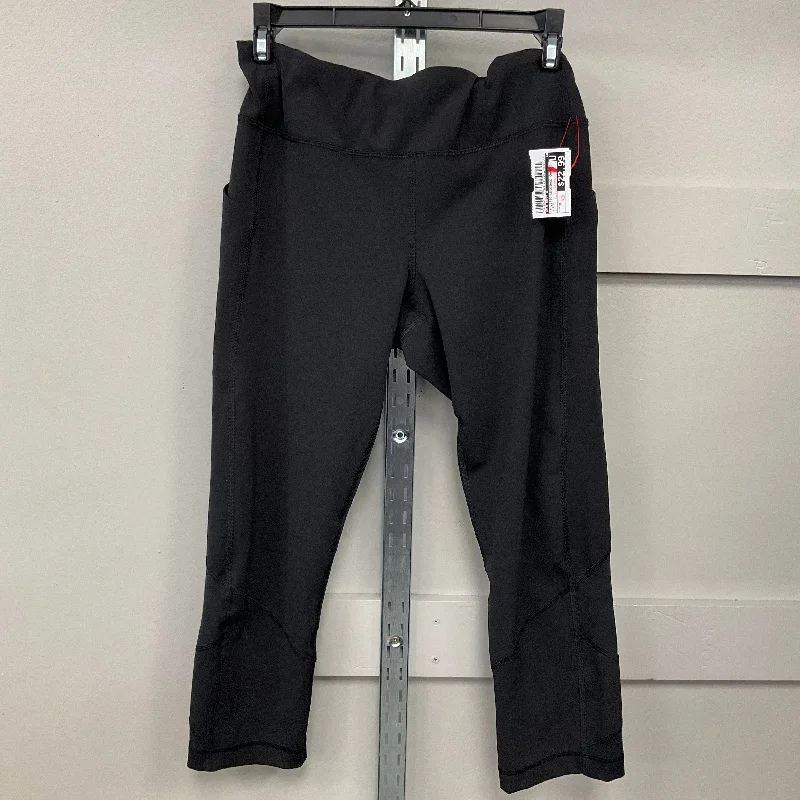 ATHLETIC LEGGINGS CAPRIS by LULULEMON In BLACK, Size: 10