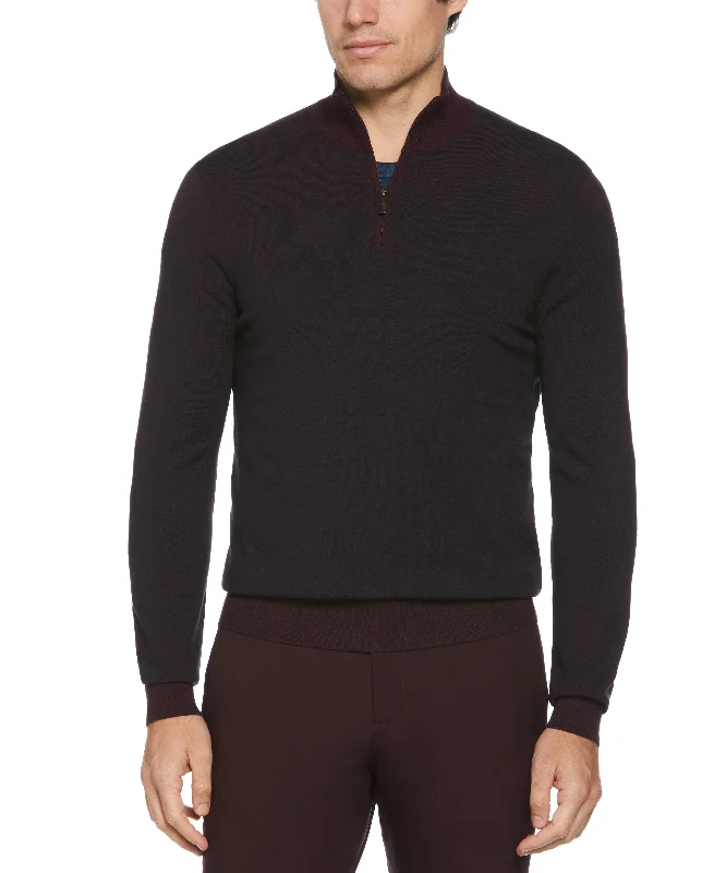 Quarter Zip Tech Sweater