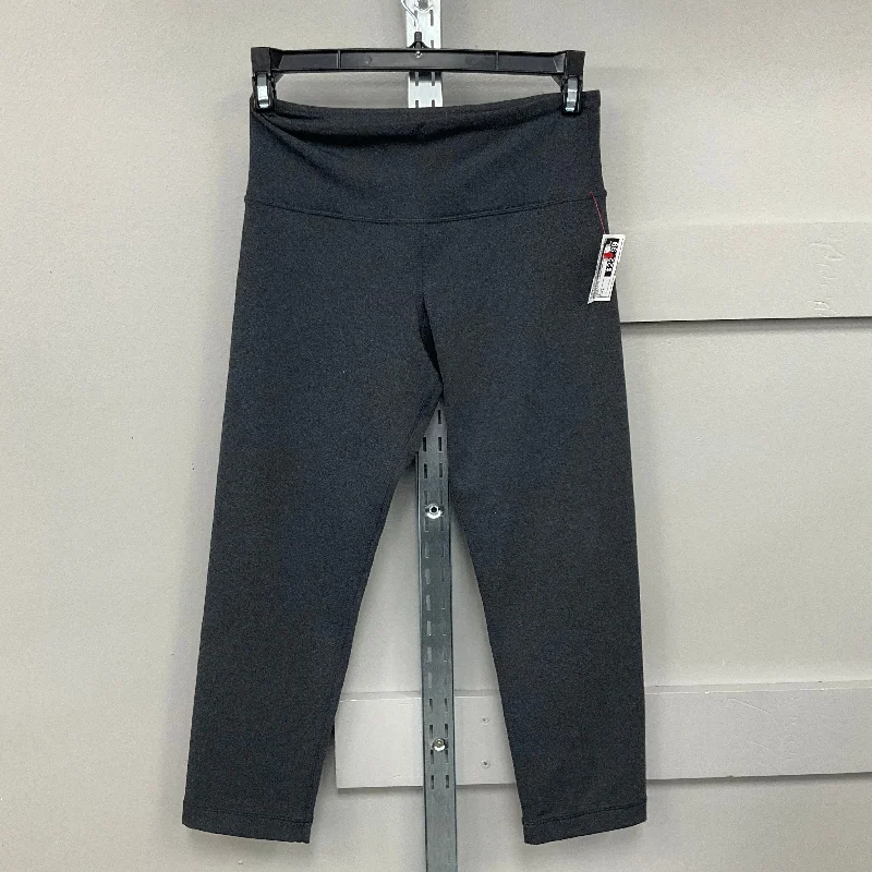 ATHLETIC LEGGINGS CAPRIS by LULULEMON In GREY, Size: 4