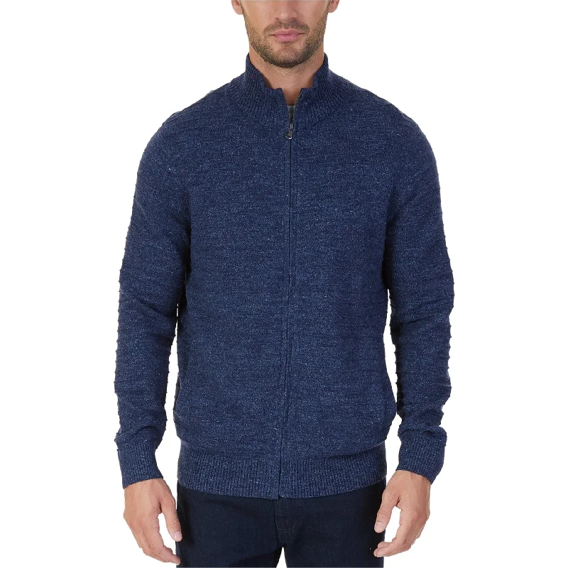 Nautica Mens Knit Cardigan Sweater