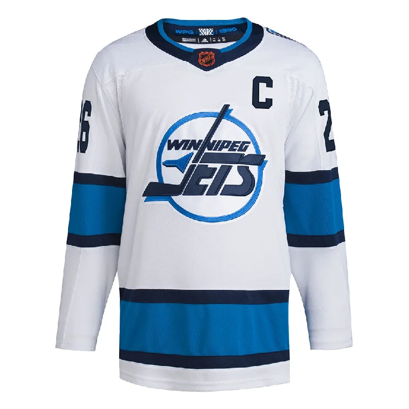 adidas - Men's Winnipeg Jets Blake Wheeler Authentic Reverse Retro Wordmark Jersey (H52253)