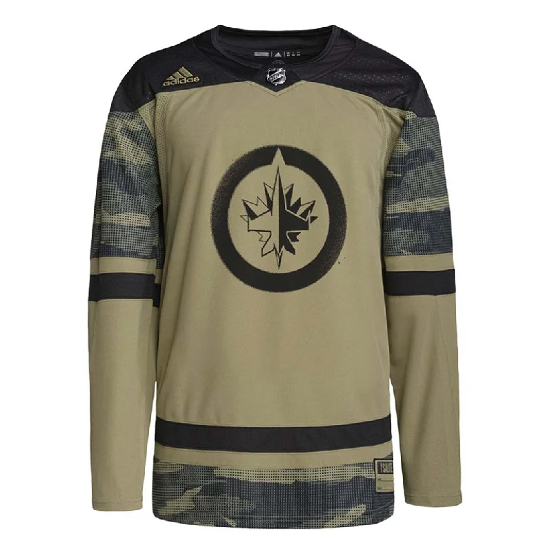 adidas - Men's Winnipeg Jets Authentic Camo Military Appreciation Jersey (HB1787)