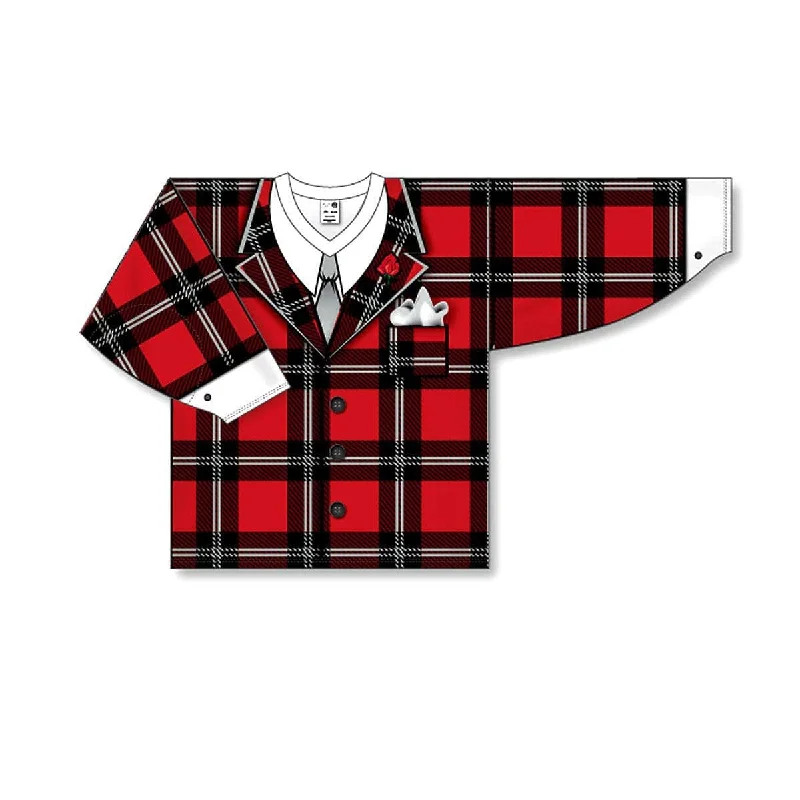 Athletic Knit Don Cherry Plaid Senior Goalie Practice Jersey