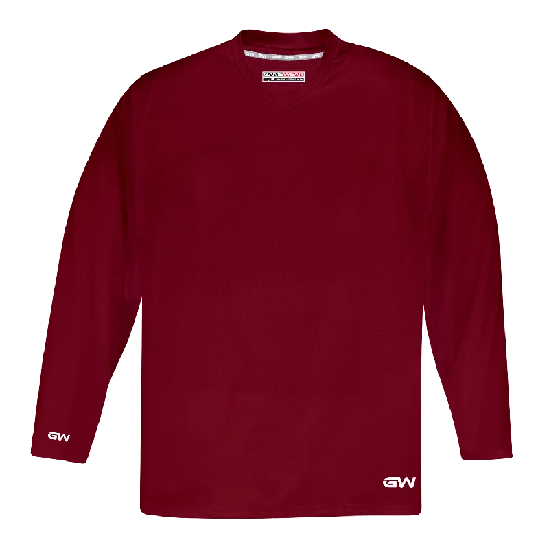 GameWear GW5500 ProLite Series Junior Hockey Practice Jersey - Crimson