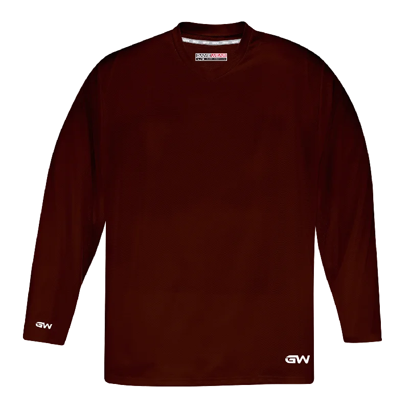 GameWear GW5500 ProLite Series Junior Hockey Practice Jersey - Maroon