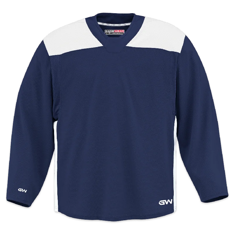 GameWear GW6500 ProLite Series Junior Hockey Practice Jersey - Royal / White