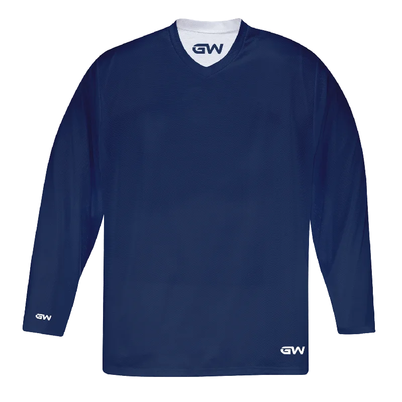 GameWear GW7500 ProLite Series Reversible Junior Hockey Practice Jersey - Royal / White