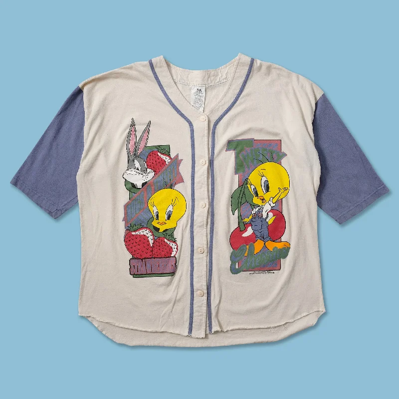 1995 Looney Tunes Baseball Jersey XLarge