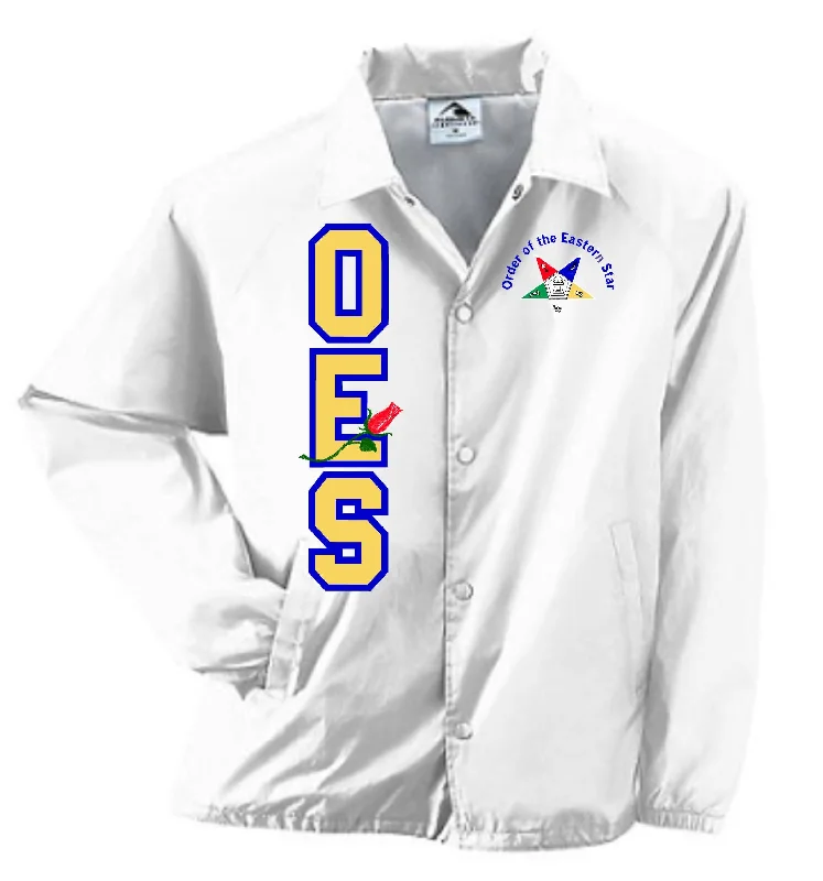 OES Crossing Line Jacket with Rose