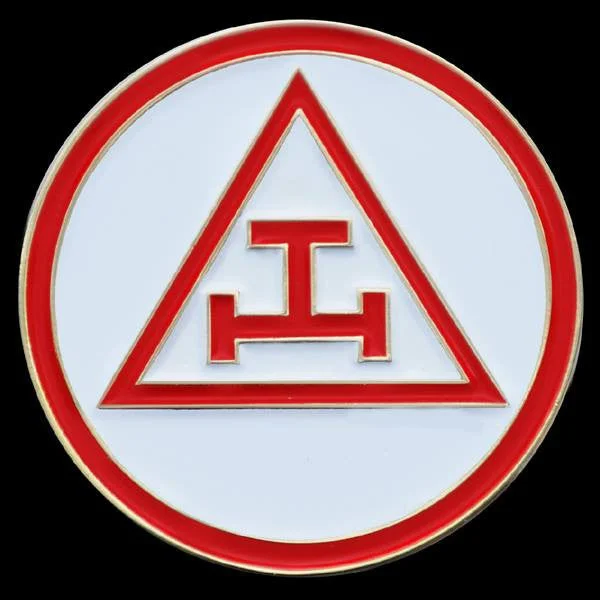 Mason Triple Tau Round Auto Emblem