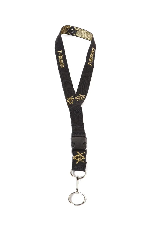 Masonic Embroidered Lanyard