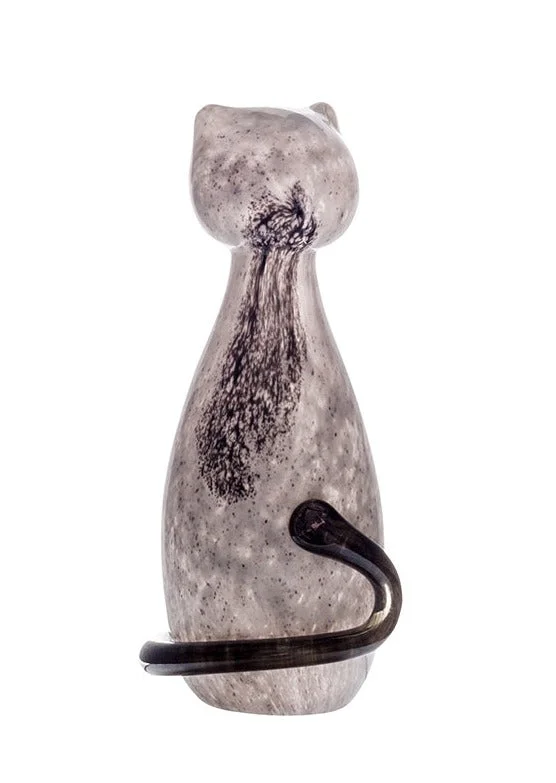 White Irish Glass Cat