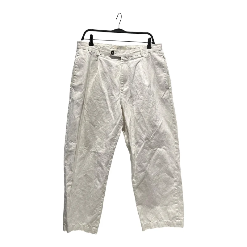 Second/Layer/Pants/M/Cotton/WHT/