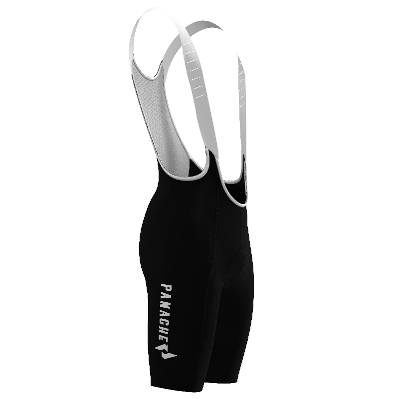 Men's WT 2ND SKIN Bib Short - Black w/Panache Logo